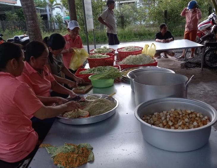 Mô hình thiện nguyện "Bếp ăn không đồng"