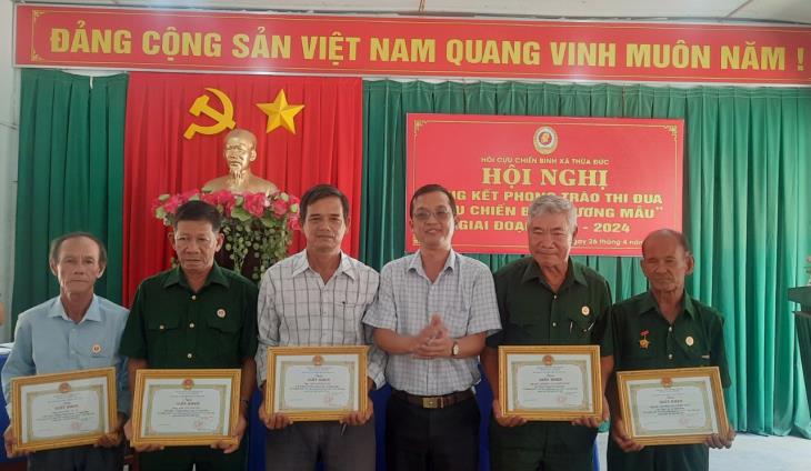 Hội Cựu chiến binh xã Thừa Đức tổng kết phong trào thi đua “Cựu chiến binh gương mẫu” giai đoạn 2019 – 2024