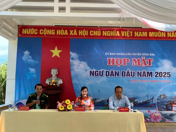 ​  Tổ chức Họp mặt ngư dân đầu năm 2025