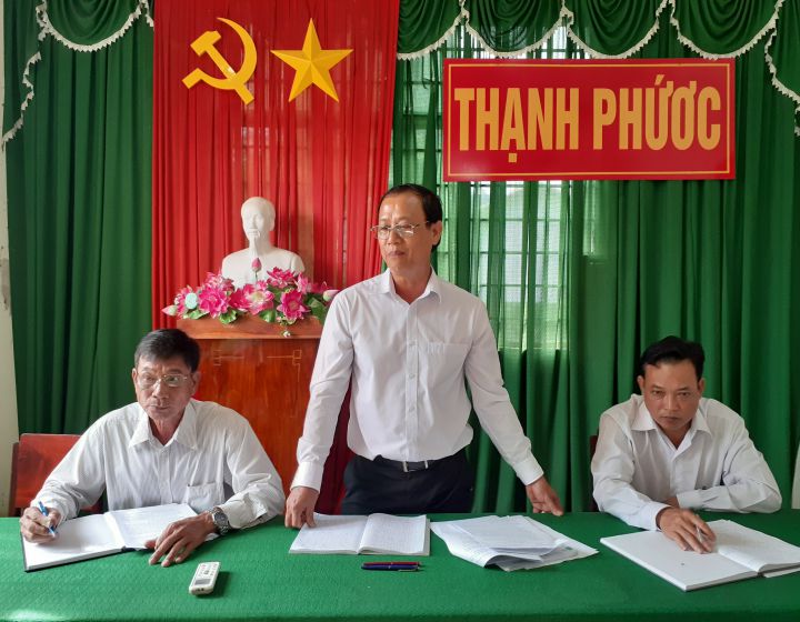 chủ trì tổ kiểm tra xây dựng nông thôn mới xã thạnh phước.jpg